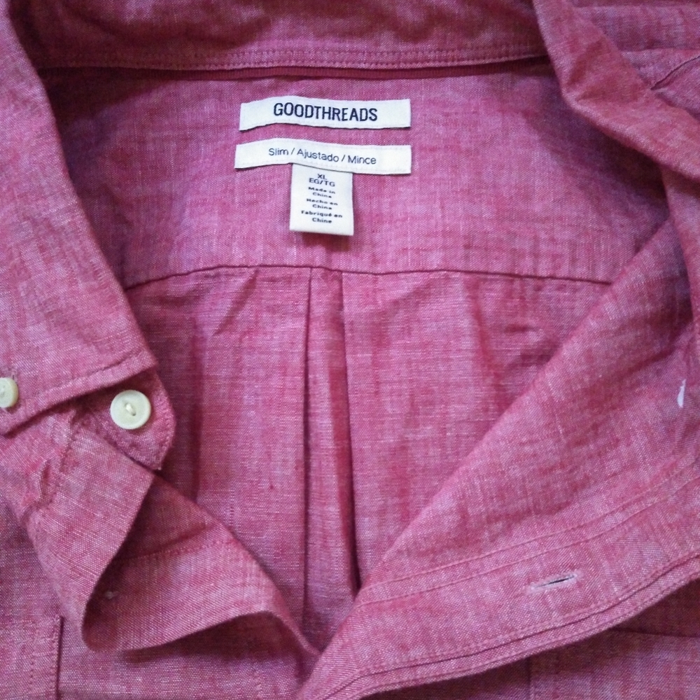 Men's button down shirt